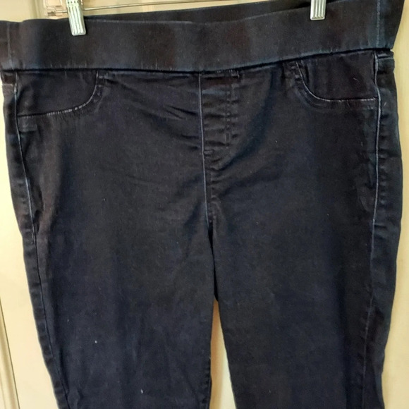 Lane Bryant High-Rise Sateen Pull-On Jegging - Dark Rinse Wash Size 18 - Picture 4 of 9